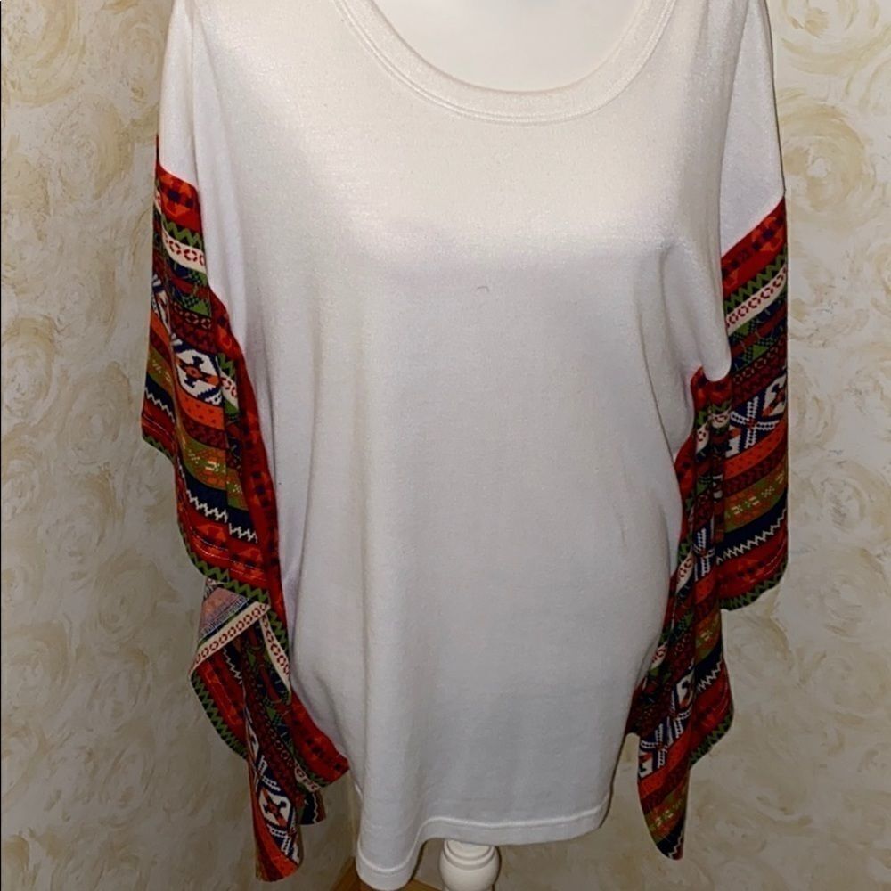 NWOT!! Just Funky Aztec Top! - Picture 4 of 6
